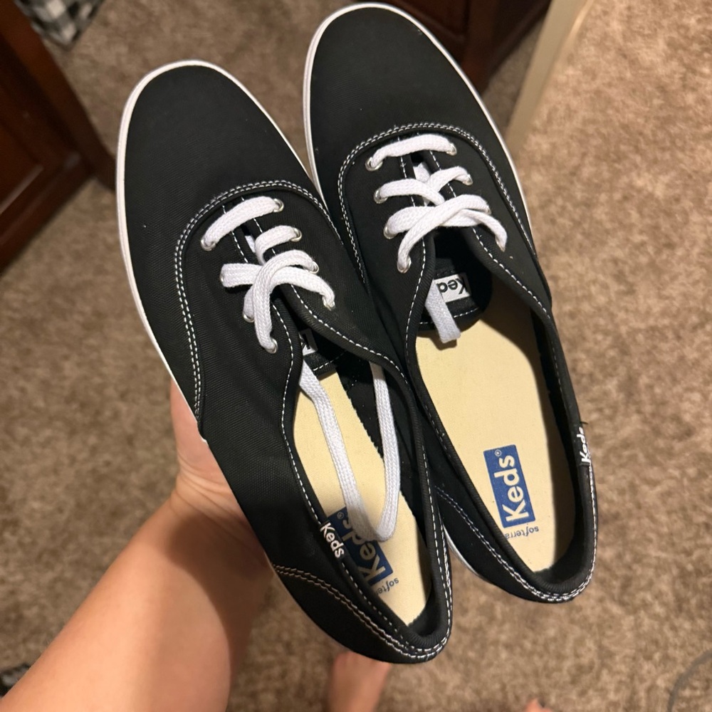 Black Keds; New Without Tags; Women’s 10